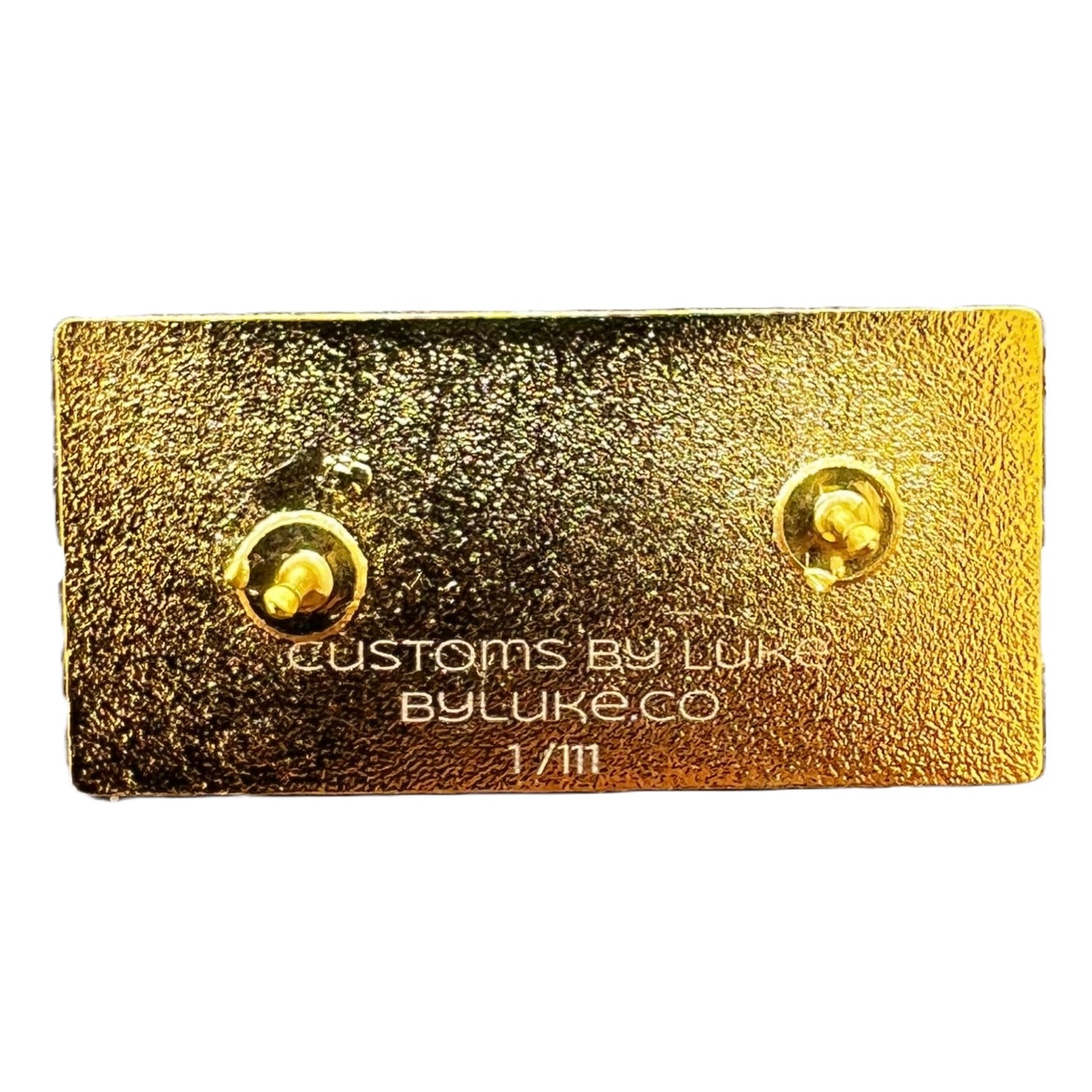 Mirrored 1.5" Pin - LE 111