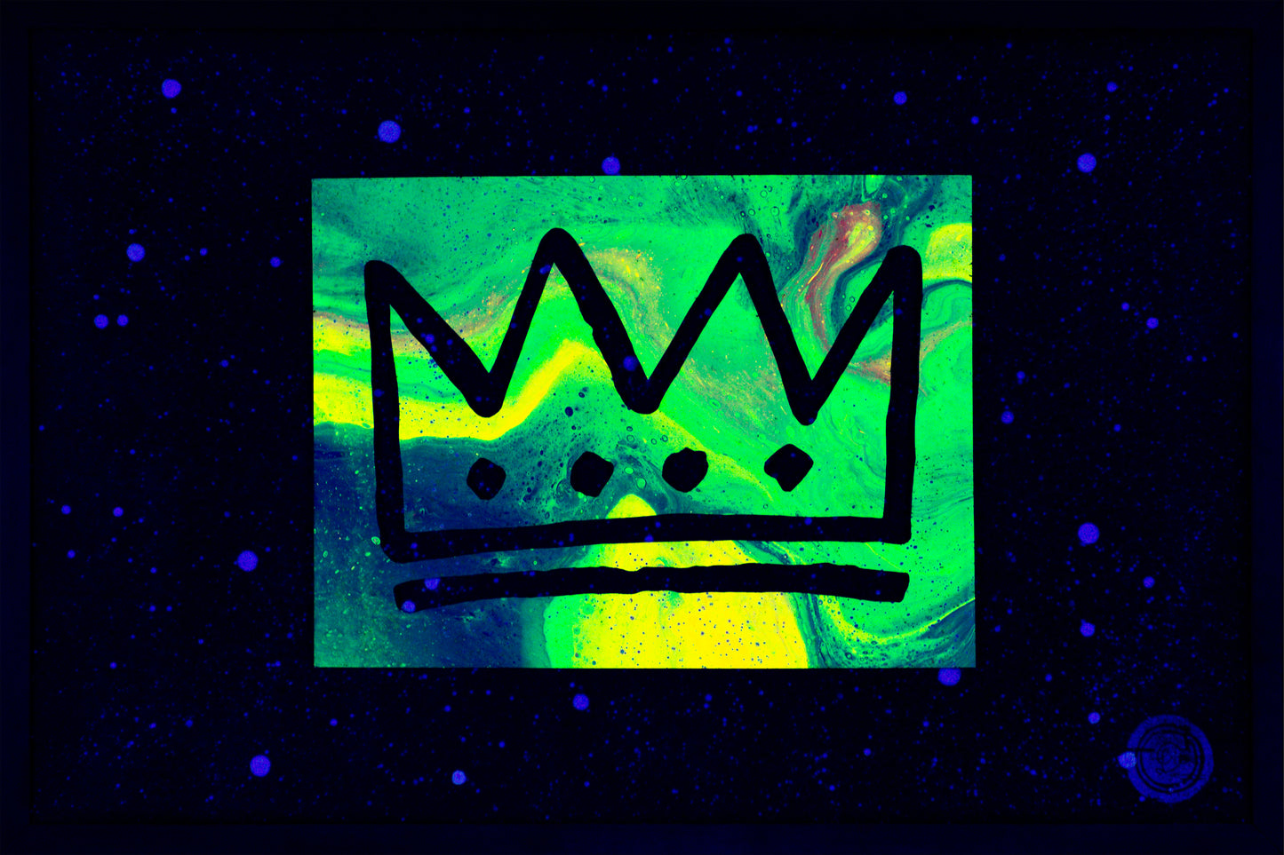 The Ascent: CharlesTheFirst (UV Reaction) - 12 x 18" Poster Print