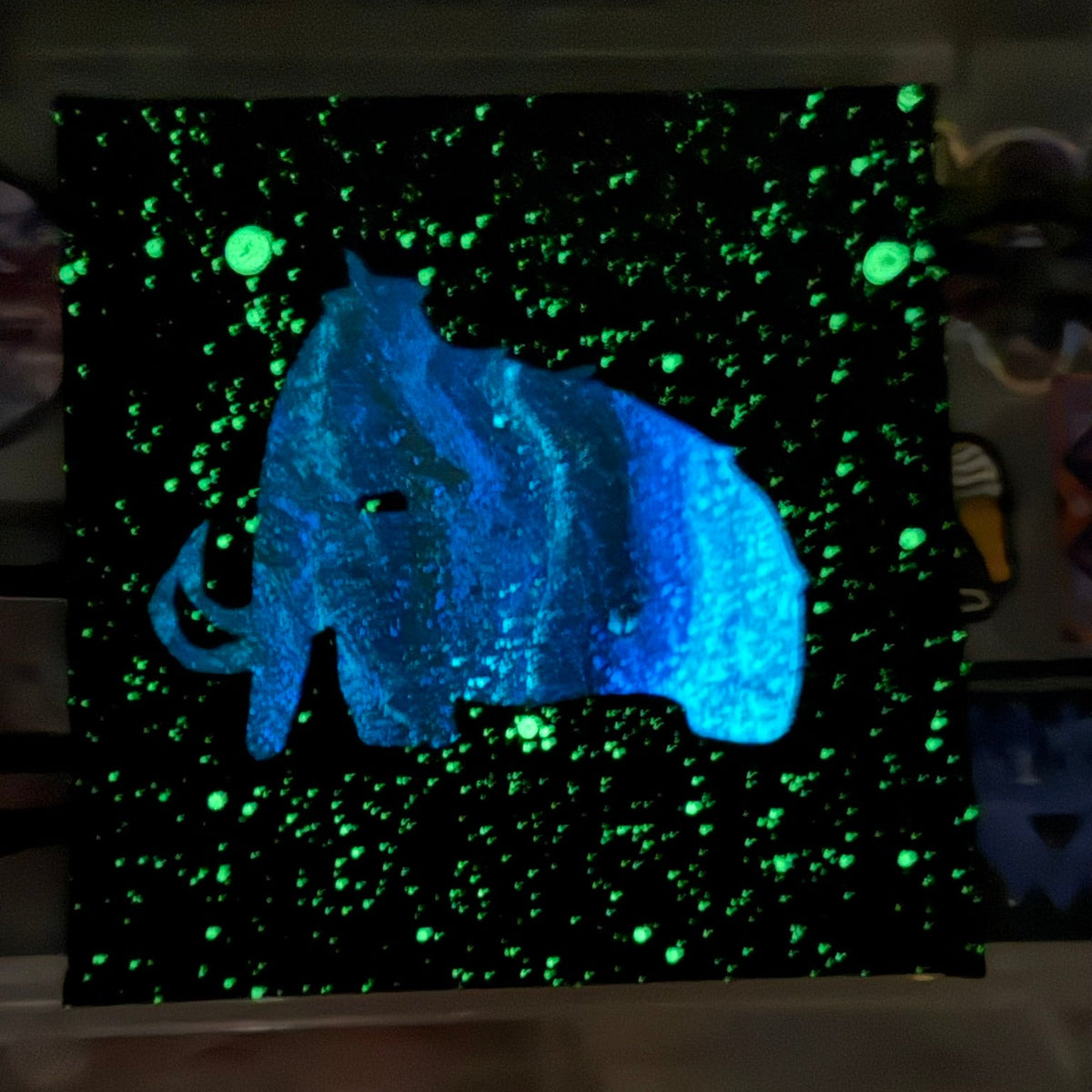 Iced Out Wooli Mini Canvas - Original Piece