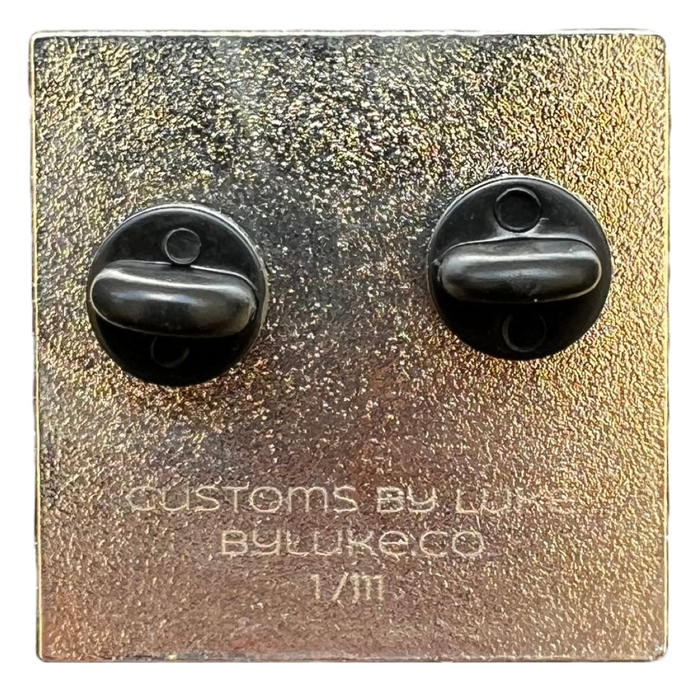 Lines and Triangles 1.5" Pin