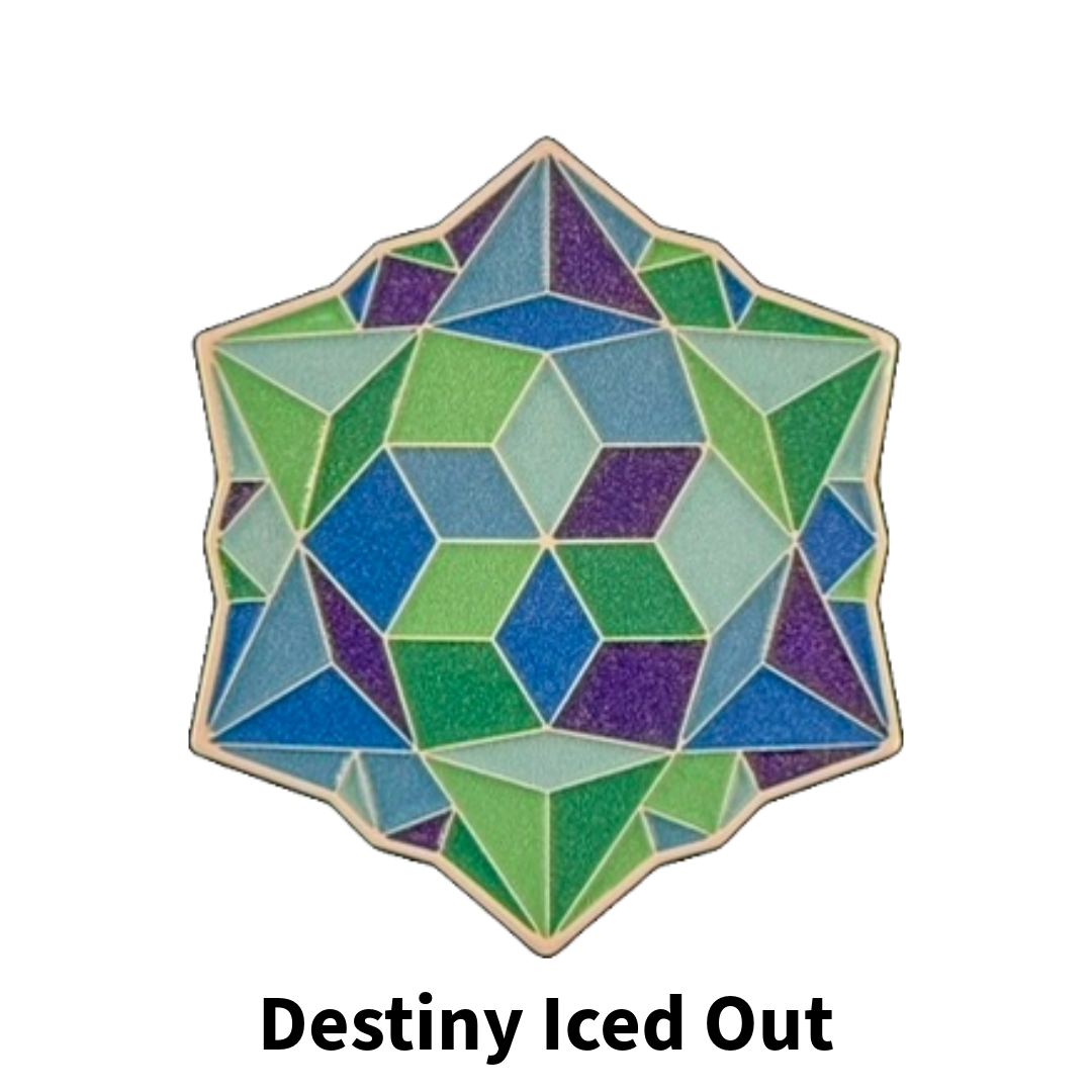 Destiny Enamel Pins - 2" Enamel Pins - 8 Variations