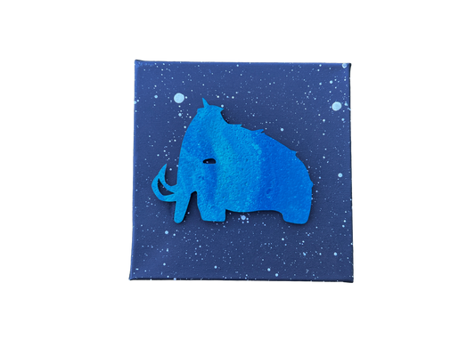 Iced Out Wooli Mini Canvas - Original Piece