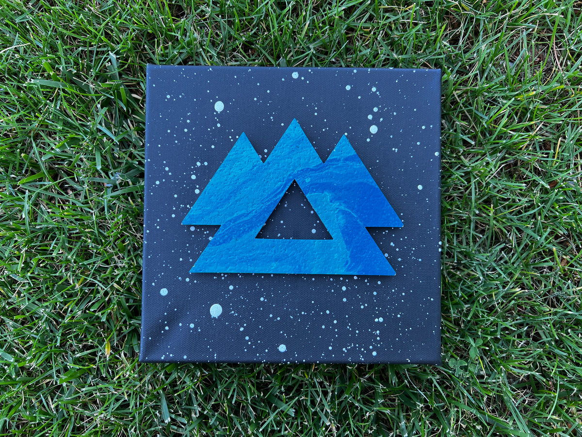 Iced Out Wakaan Mini Canvas - Original Piece
