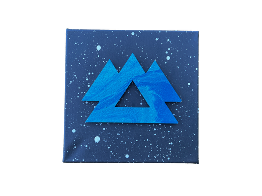 Iced Out Wakaan Mini Canvas - Original Piece