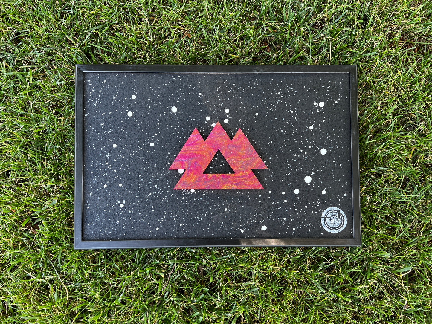 Pink Wakaan Mini Cork Board - Original Piece