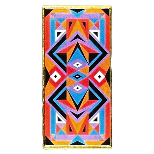 Mirrored 1.5" Pin - LE 111