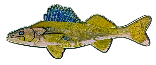 Walleye John 2.25" Pin LE 55