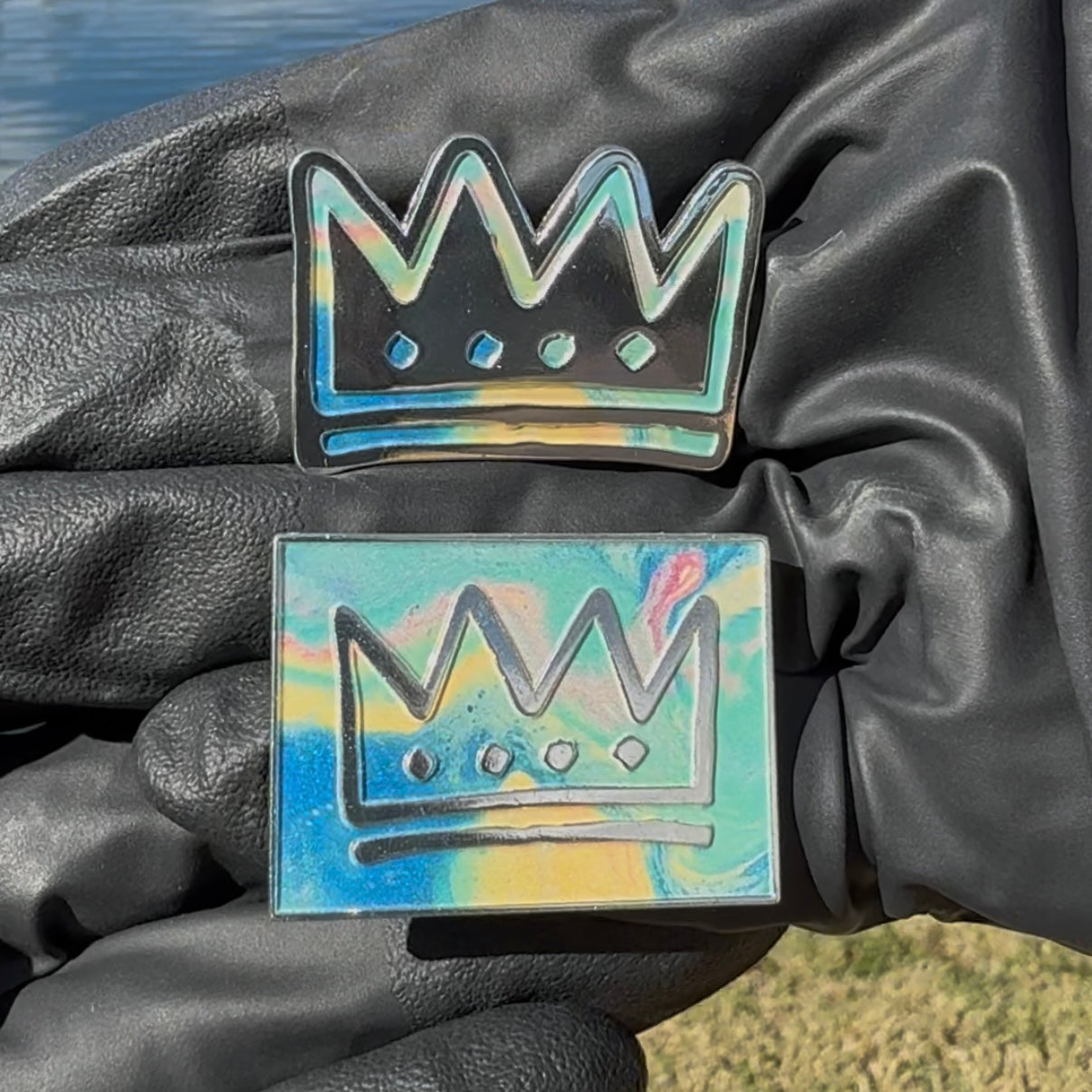 CharlesTheFirst (V1 Silver) - 1.5" Image Pins - 6 Variations