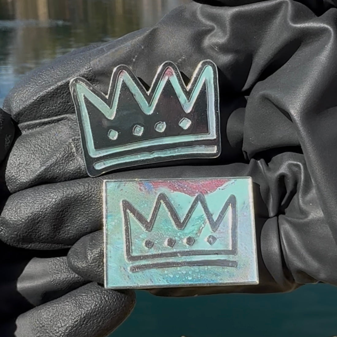 CharlesTheFirst (V1 Silver) - 1.5" Image Pins - 6 Variations