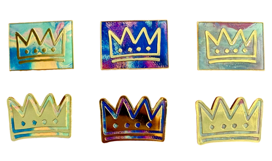 CharlesTheFirst (V2 Gold) - 1.5" Image Pins - 6 Variations