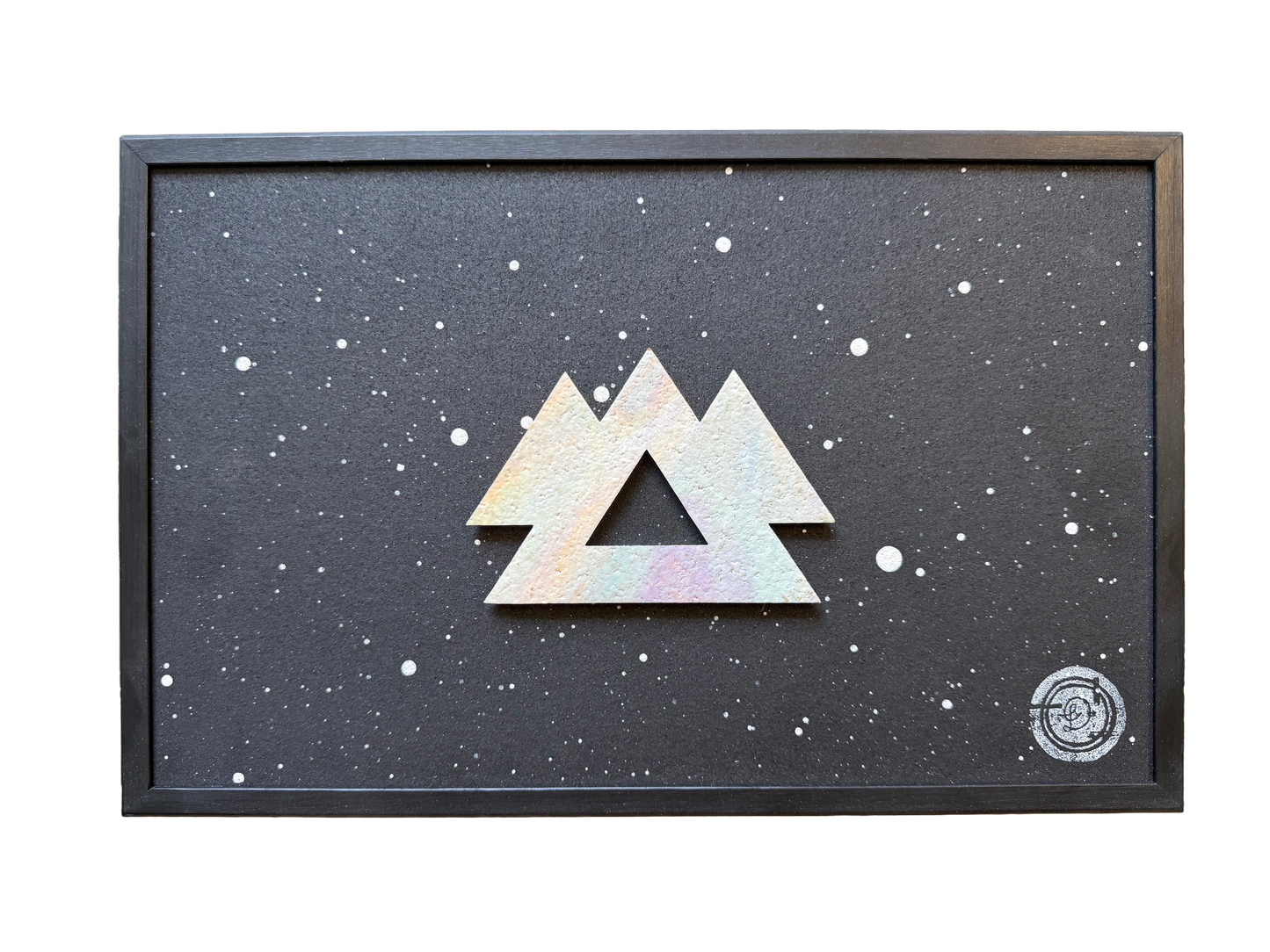 Rainbow Glow Wakaan Mini Cork Board - Original Piece