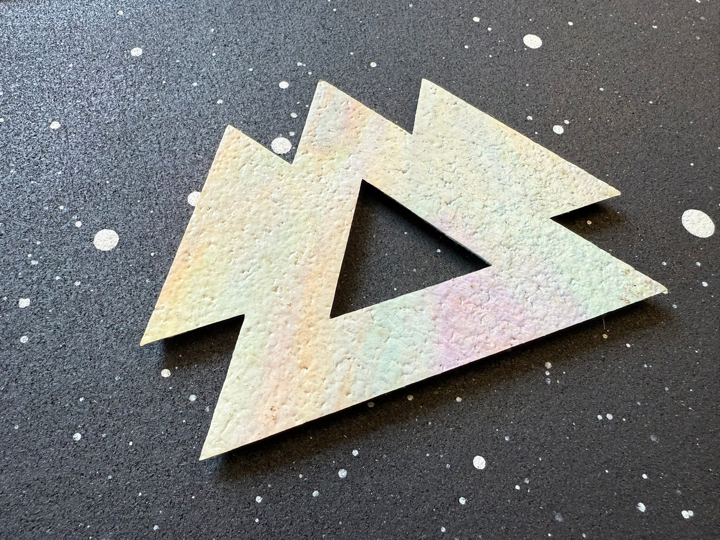 Rainbow Glow Wakaan Mini Cork Board - Original Piece