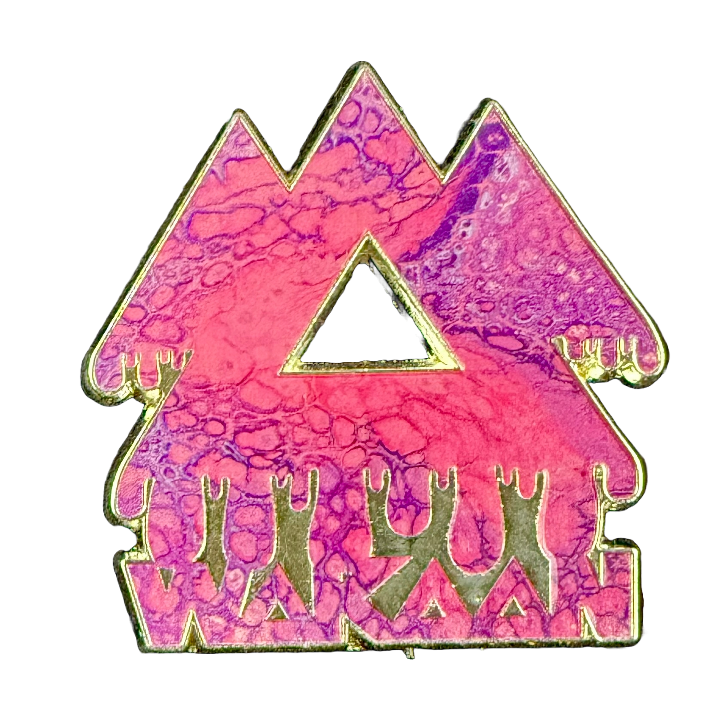 Dripping Wakaan Pins - 1.75" Image Pins - 9 Variations
