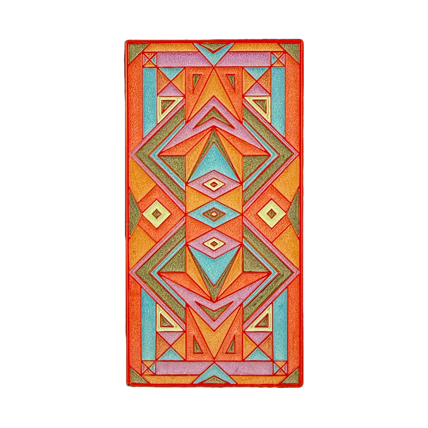 Mirrored 2.5" Enamel Pin LE 55