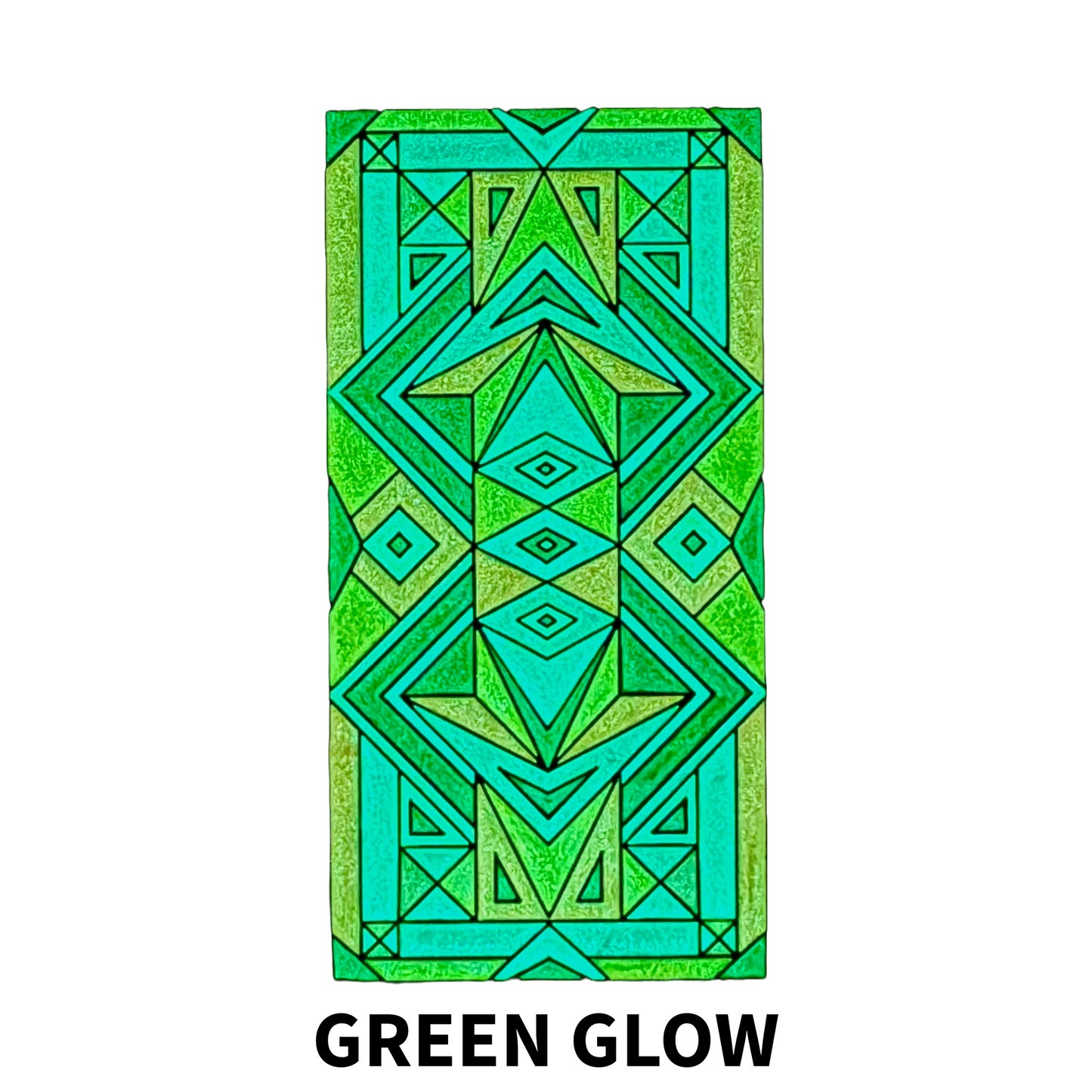 Mirrored 2.5" Enamel Pin LE 55